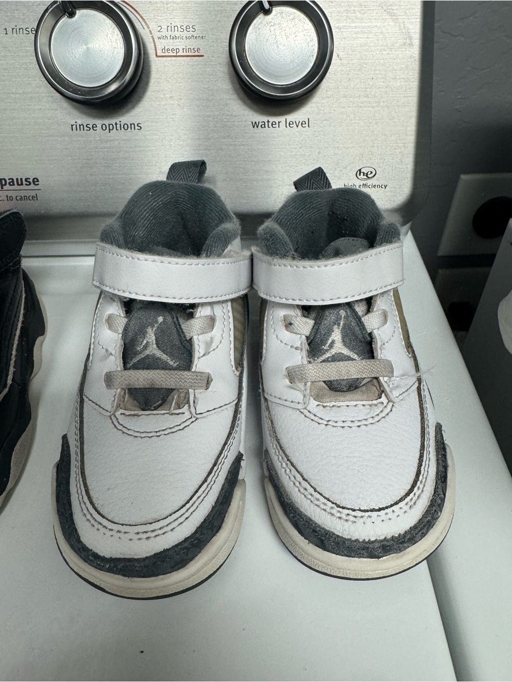 Jordan Kids Black Slip-On Casual Shoes 6.5c